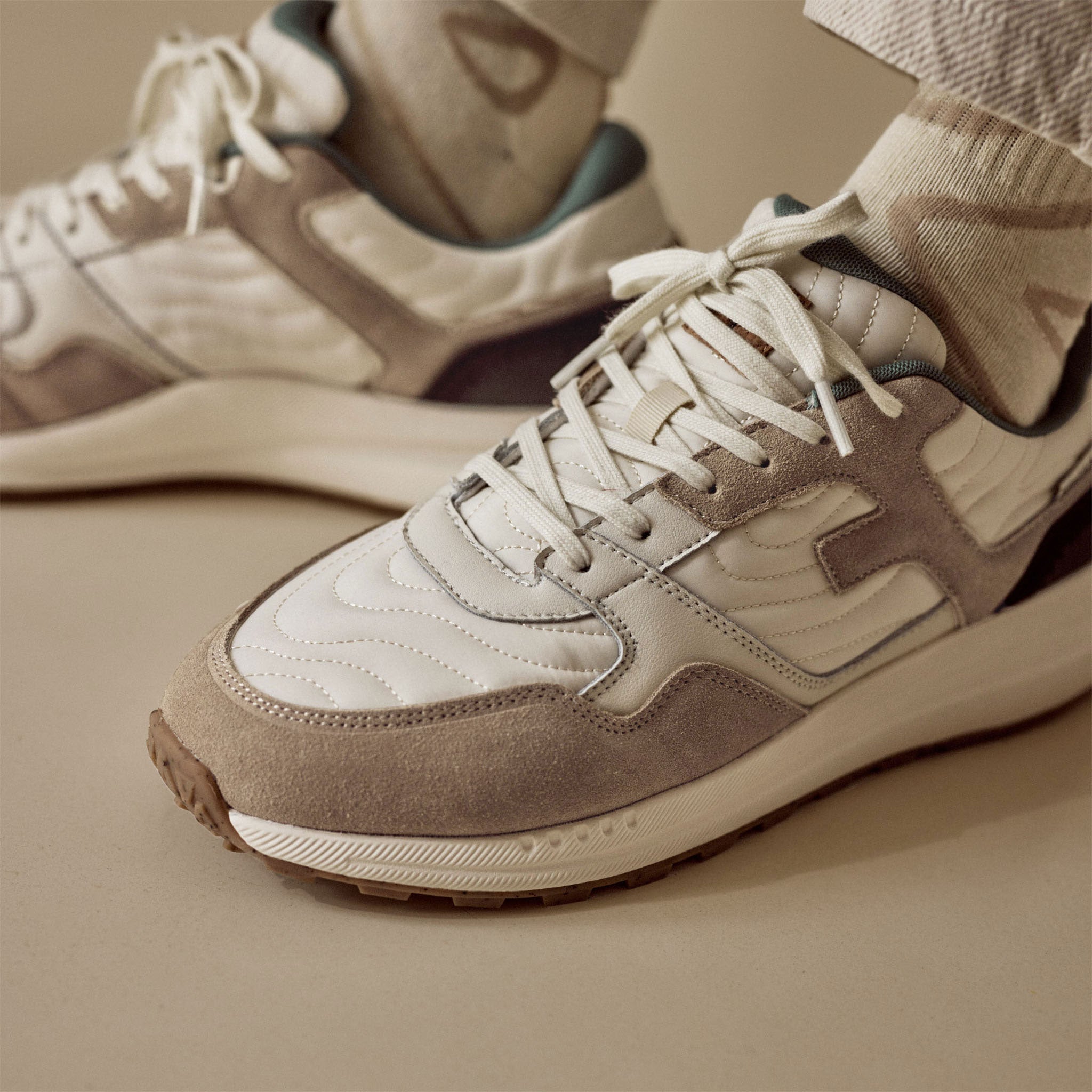 Running Crudo & Taupe Limwood - Hombre
