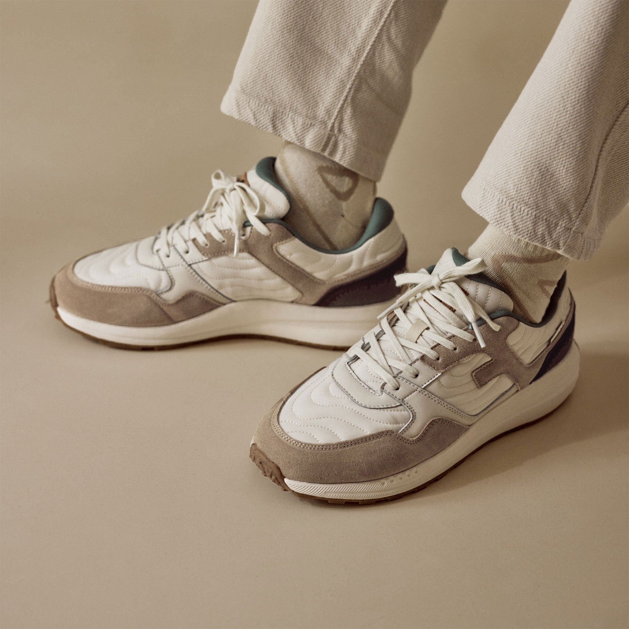 Running Crudo & Taupe Limwood - Hombre