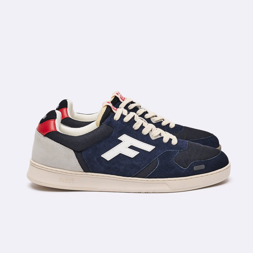Baskets Basses Bleues & Grises Palmer - Homme
