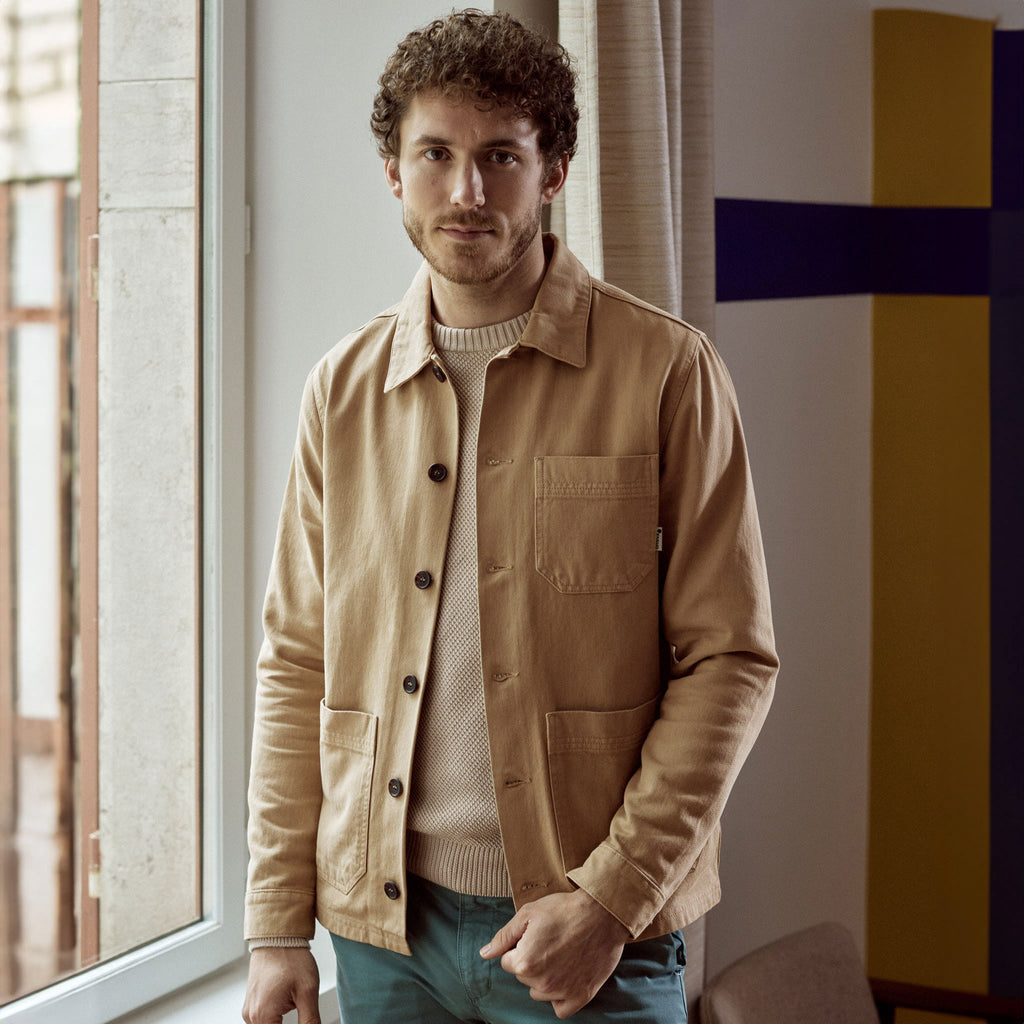 Chaqueta beige Lorge - Hombre