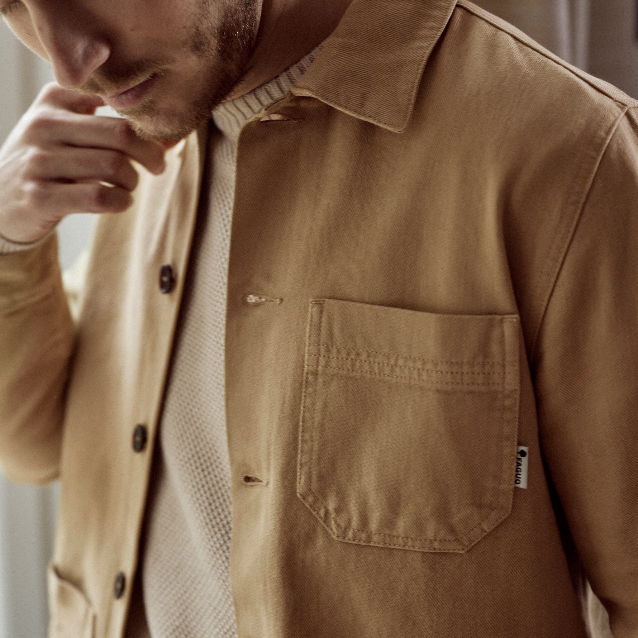 Chaqueta beige Lorge - Hombre