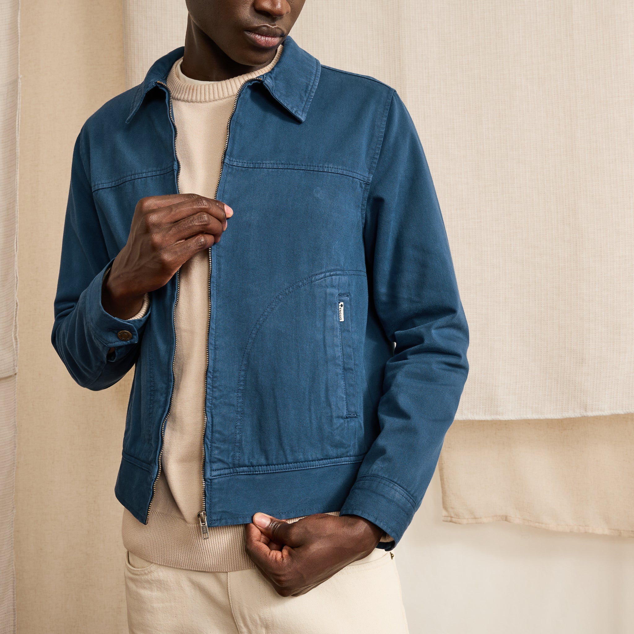 Veste Bleu Marine Chaumont - Homme