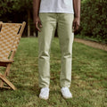 Jean Kaki Clair Denim Tapered - Homme