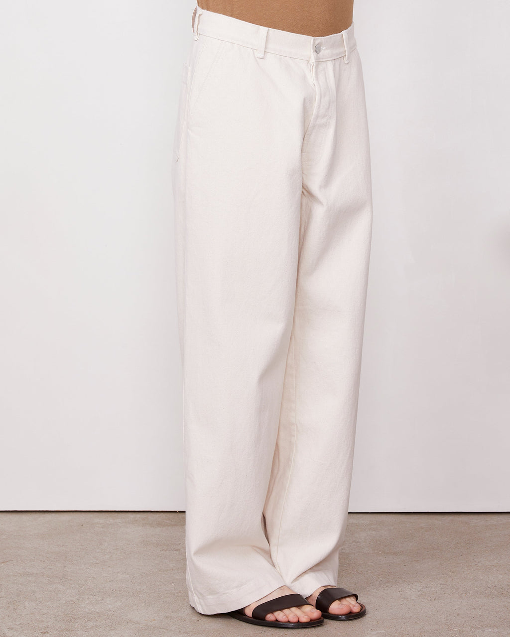 Nemir ecru cotton denim 3