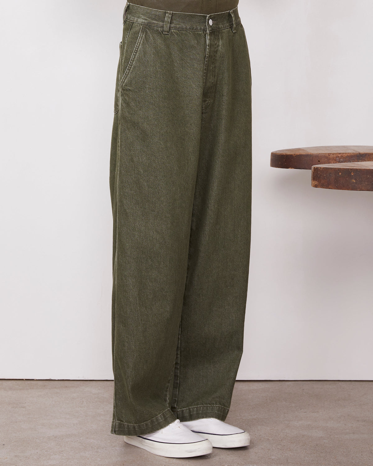 Nemir piece dye cotton denim 3