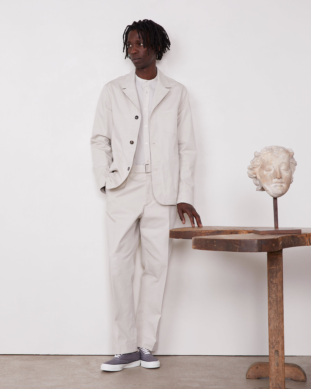 Luigi pts twill cotton piedye 2