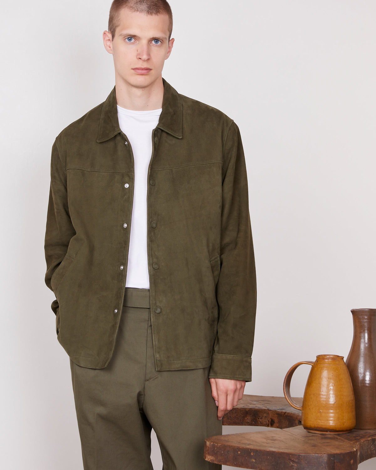 Surchemise Silas - Olive - Homme