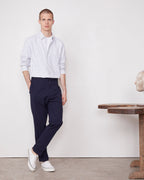 Benoit cotton li thin stripe 1