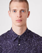 Chemise Eloi - Bleu Nuit/Blanc - Homme