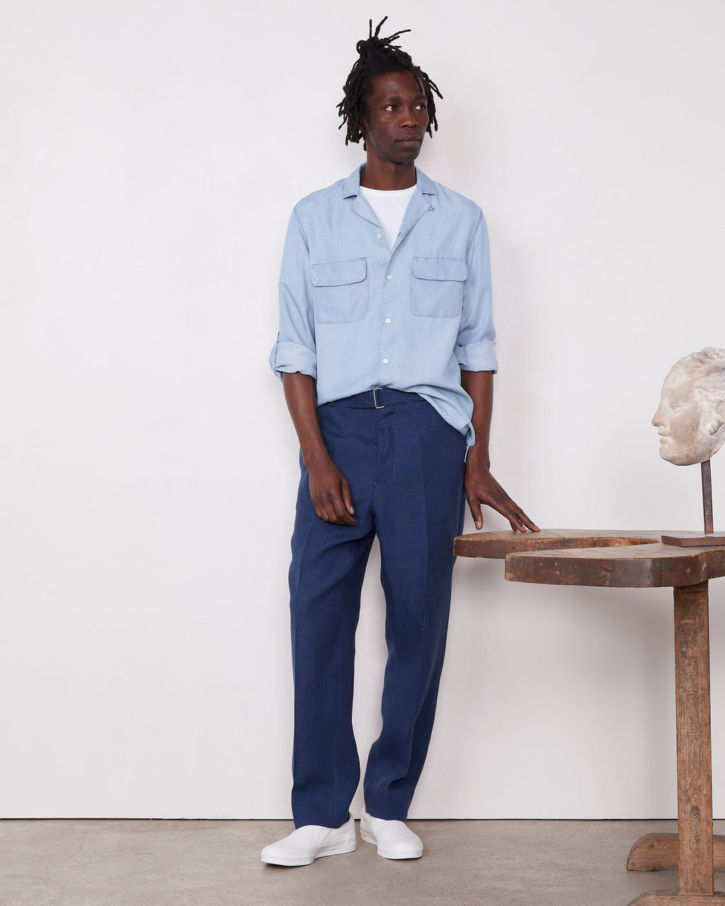 Leto shirt washed lyocell 1