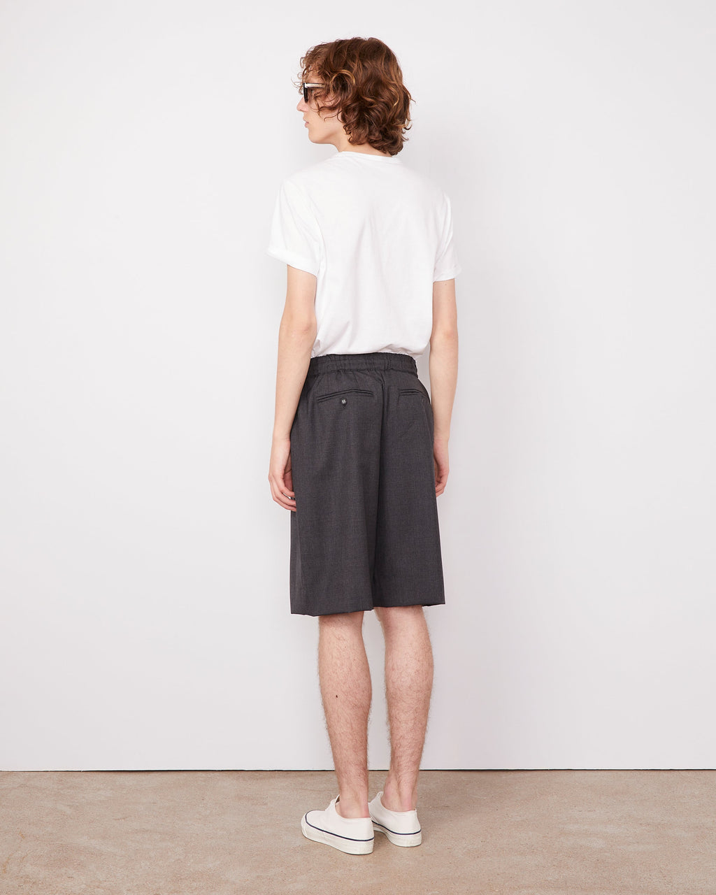 Short Hank - Gris Foncé - Homme