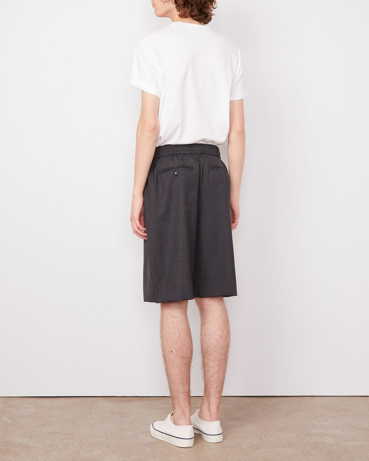 Short Hank - Gris Foncé - Homme