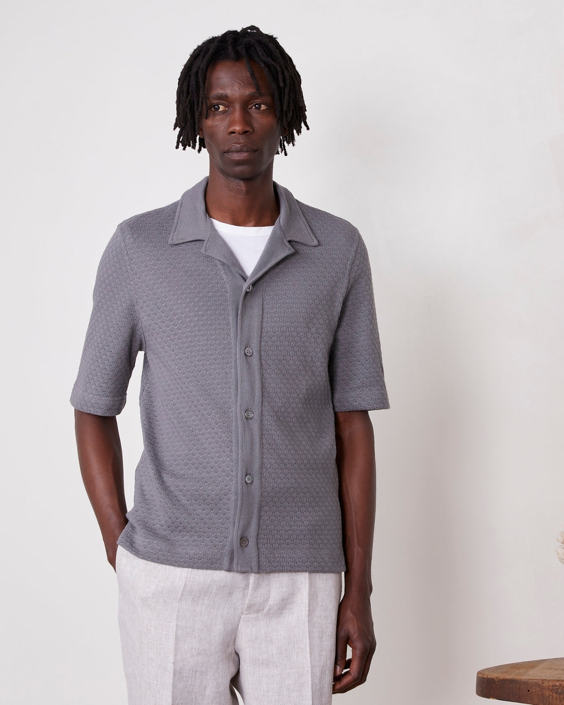Polo Kai - Gris Fer - Homme