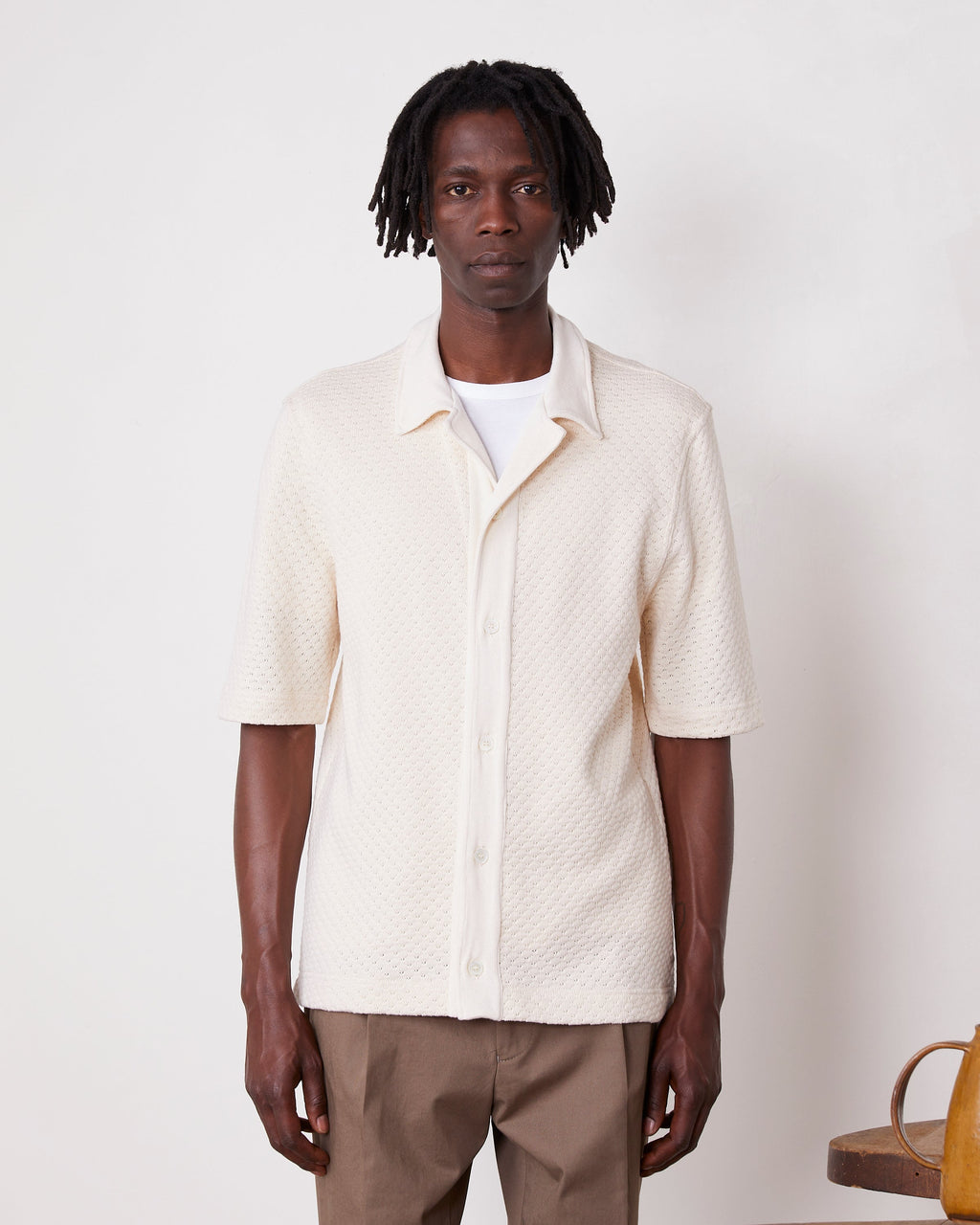 Kai ss polo textured cotton 2