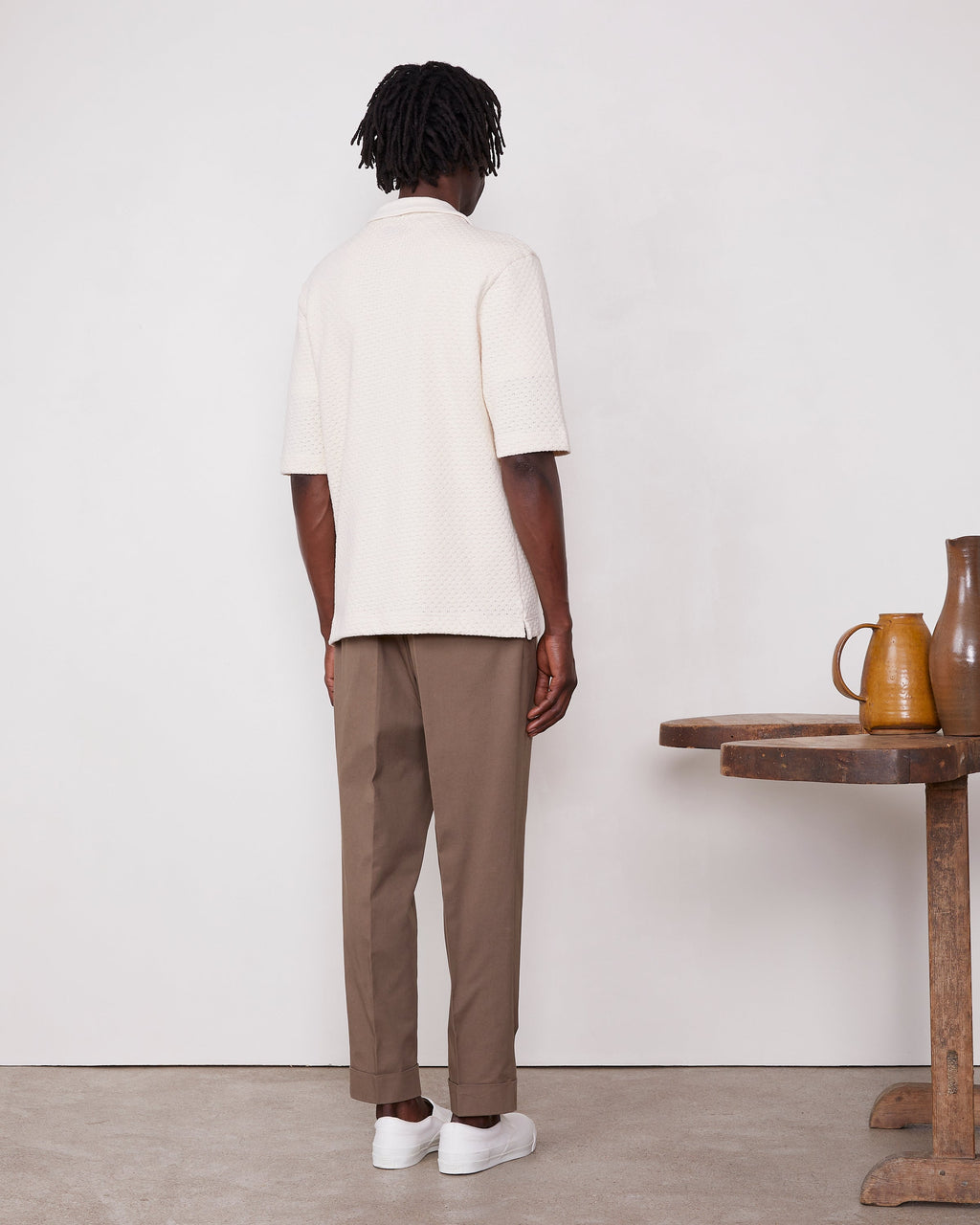 Kai ss polo textured cotton 3