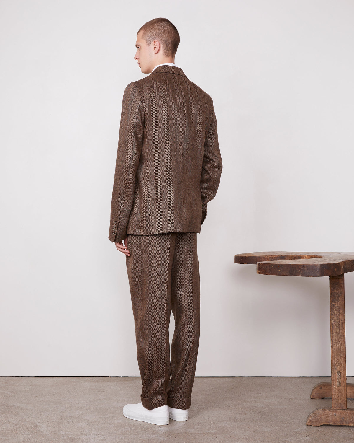 Leon jkt li cotton herringbone 4