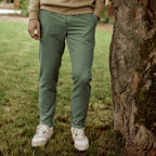 Pantalon Vert Olive Dreuille - Homme