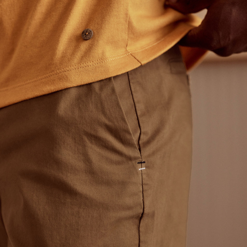 Short Chino Camel Saulieu Regular - Hombre