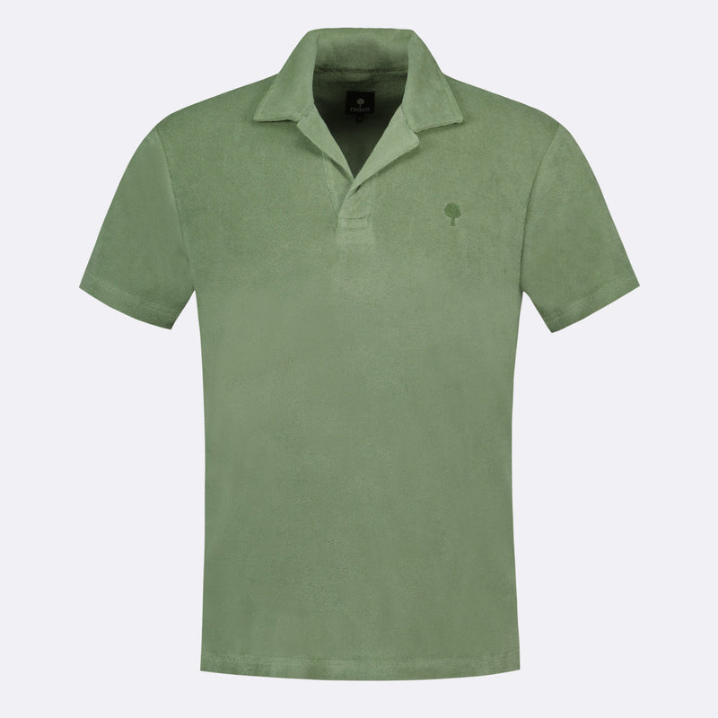 Polo Vert Olive Zonza - Homme