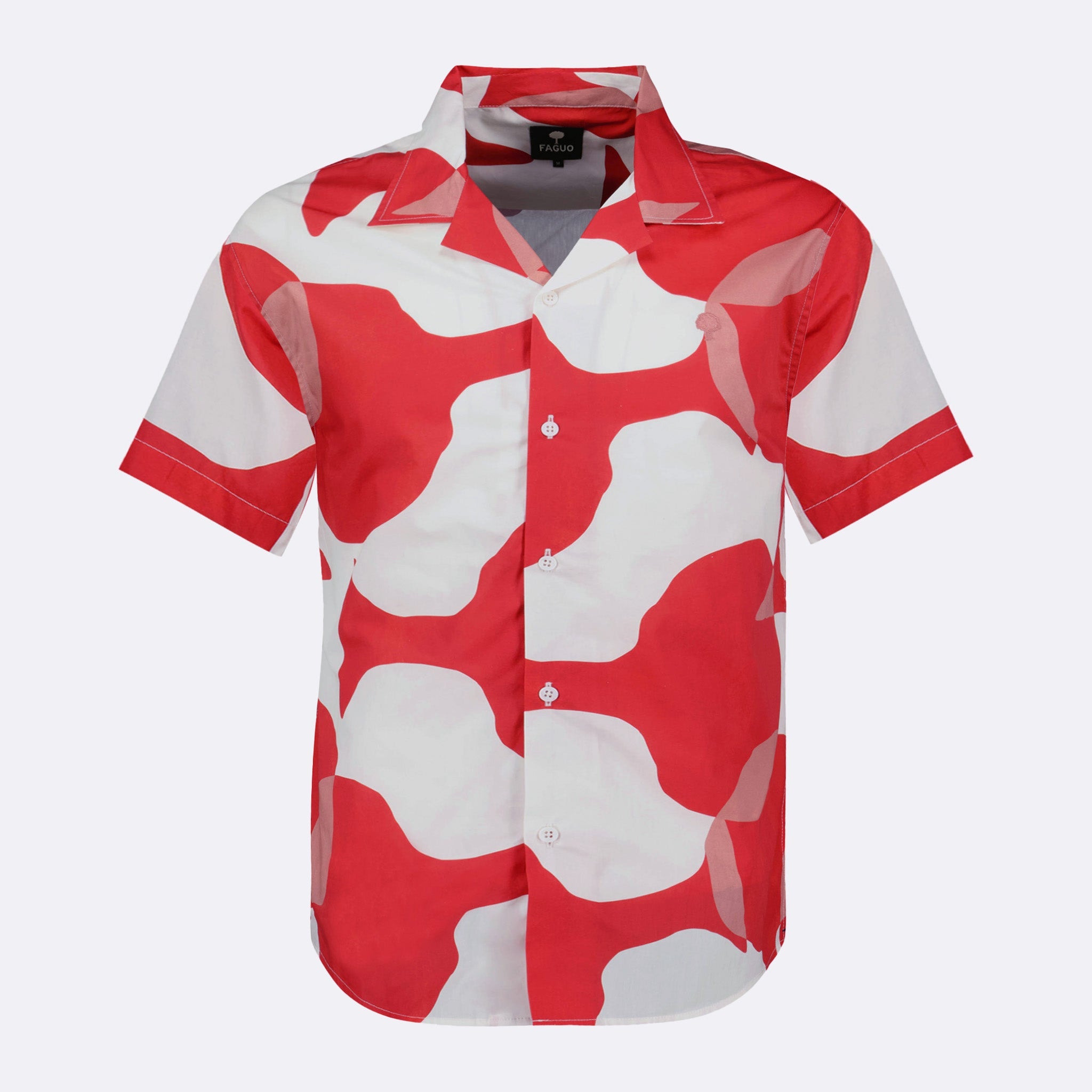 Chemise Rouge & Crème Vimy - Homme
