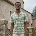 Chemise Kaki & Écru Paiolive - Homme