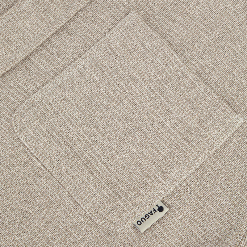 Chemise Beige Clair Chiné Signy - Homme