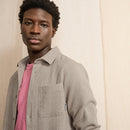 Chemise Beige Clair Chiné Signy - Homme