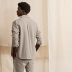 Light Beige Marl Signy Shirt – Men's