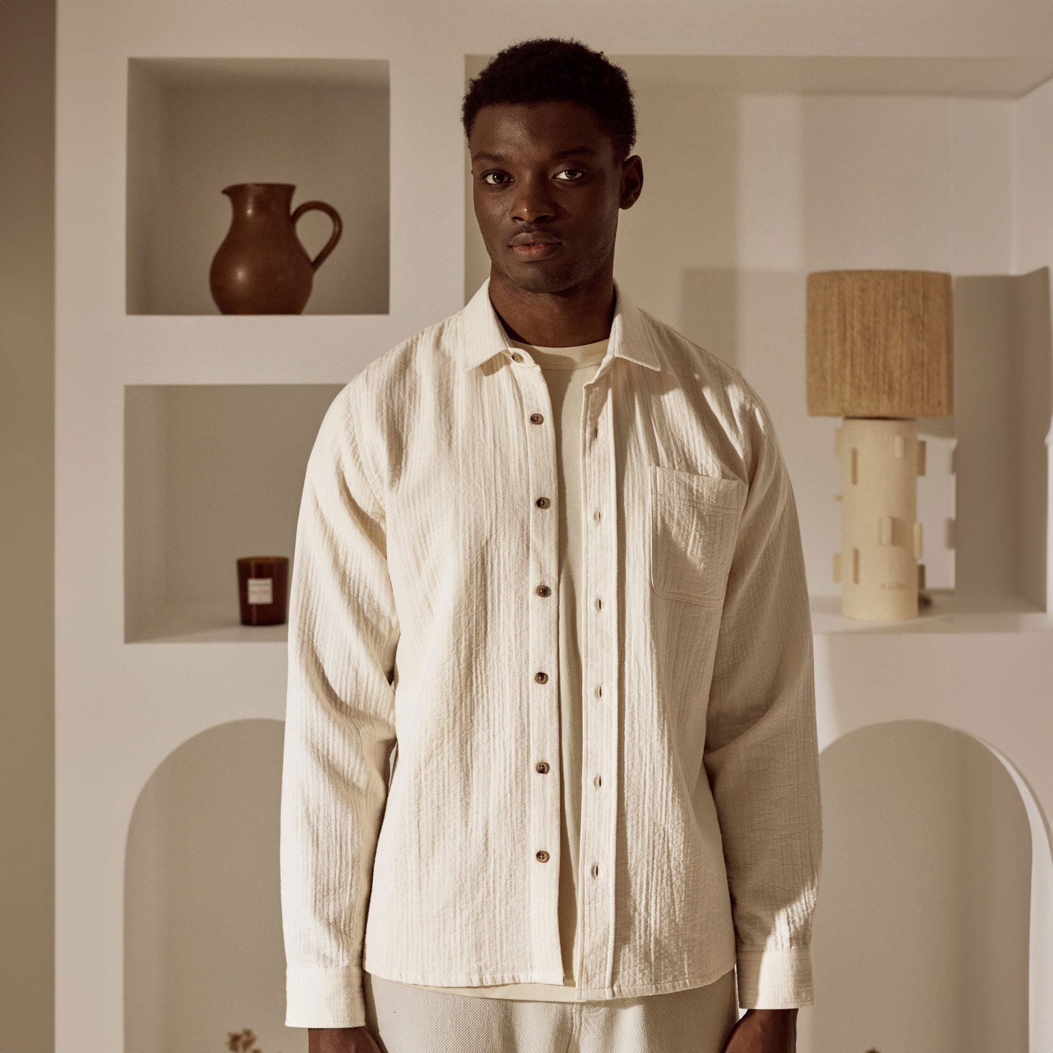 Chemise Beige Signy - Homme