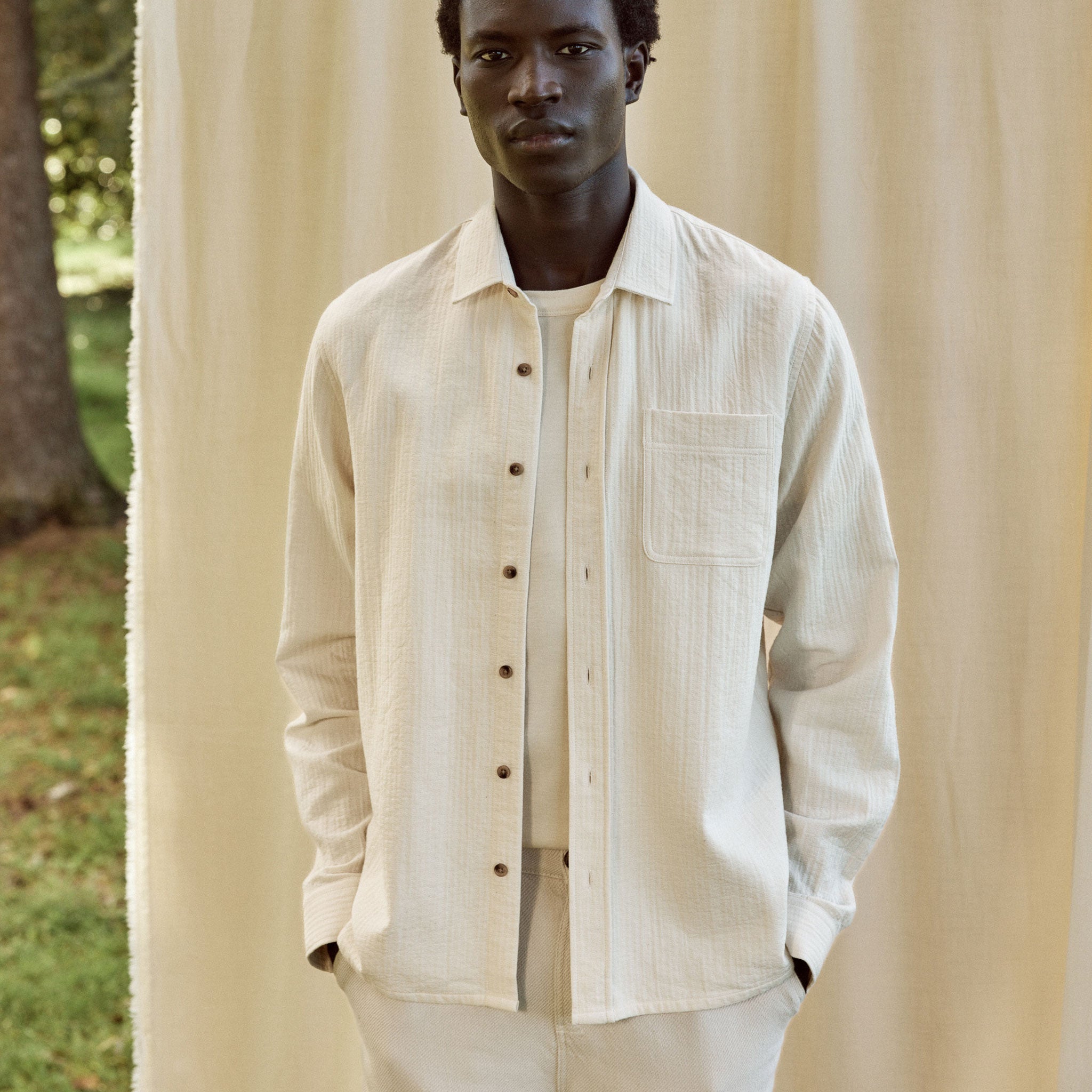Chemise Beige Signy - Homme