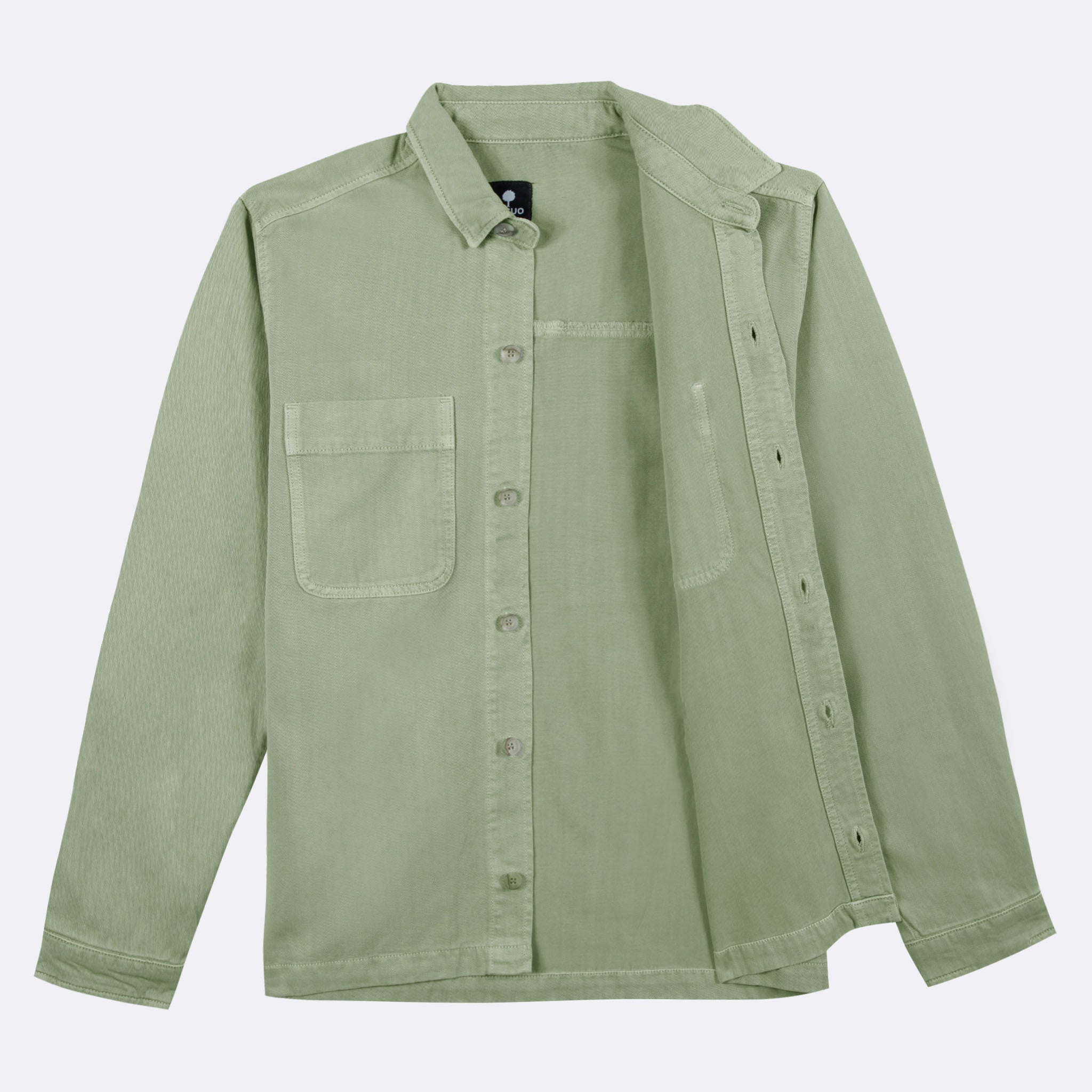 Sur-Chemise Kaki Clair Clemont - Homme