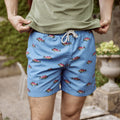 Sky Blue Mimizan Swim Shorts - Men