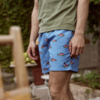 Sky Blue Mimizan Swim Shorts - Men