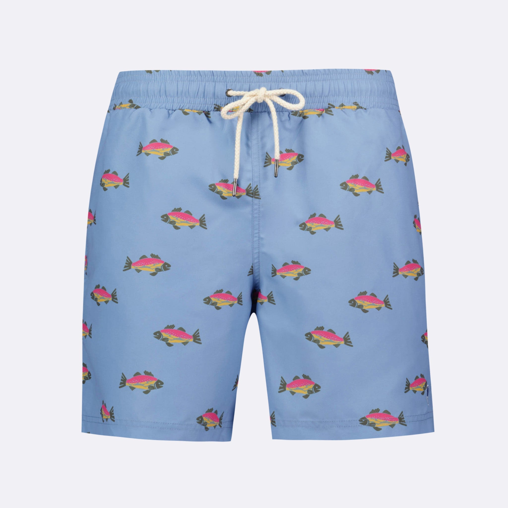 Sky Blue Mimizan Swim Shorts - Men