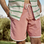 Bañador Corto Rosa Menton - Hombre