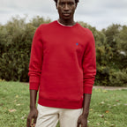 Bright Red Donzy Sweatshirt - Men