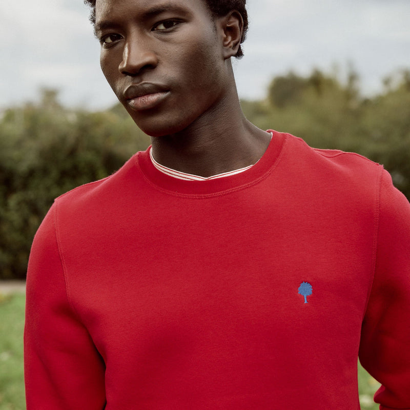Sweat Rouge Vif Donzy - Homme