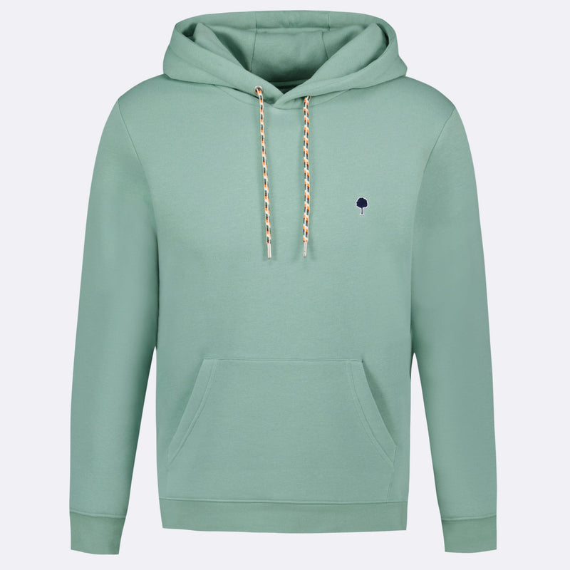 Sweat A Capuche Bleu-Vert Dirac - Homme