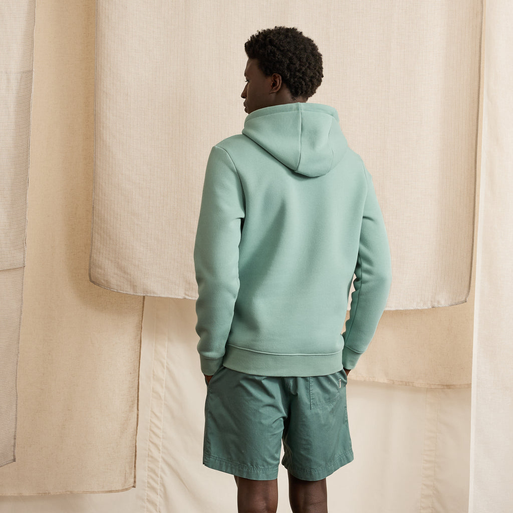 Sudadera con Capucha Azul-Verde Dirac - Hombre