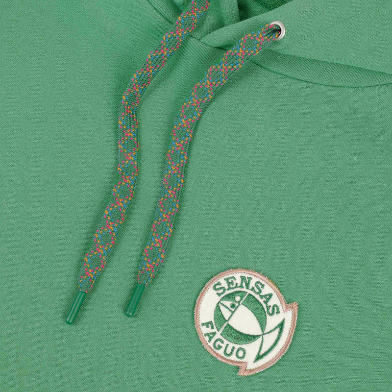 Sweat A Capuche Vert Dirac - Homme