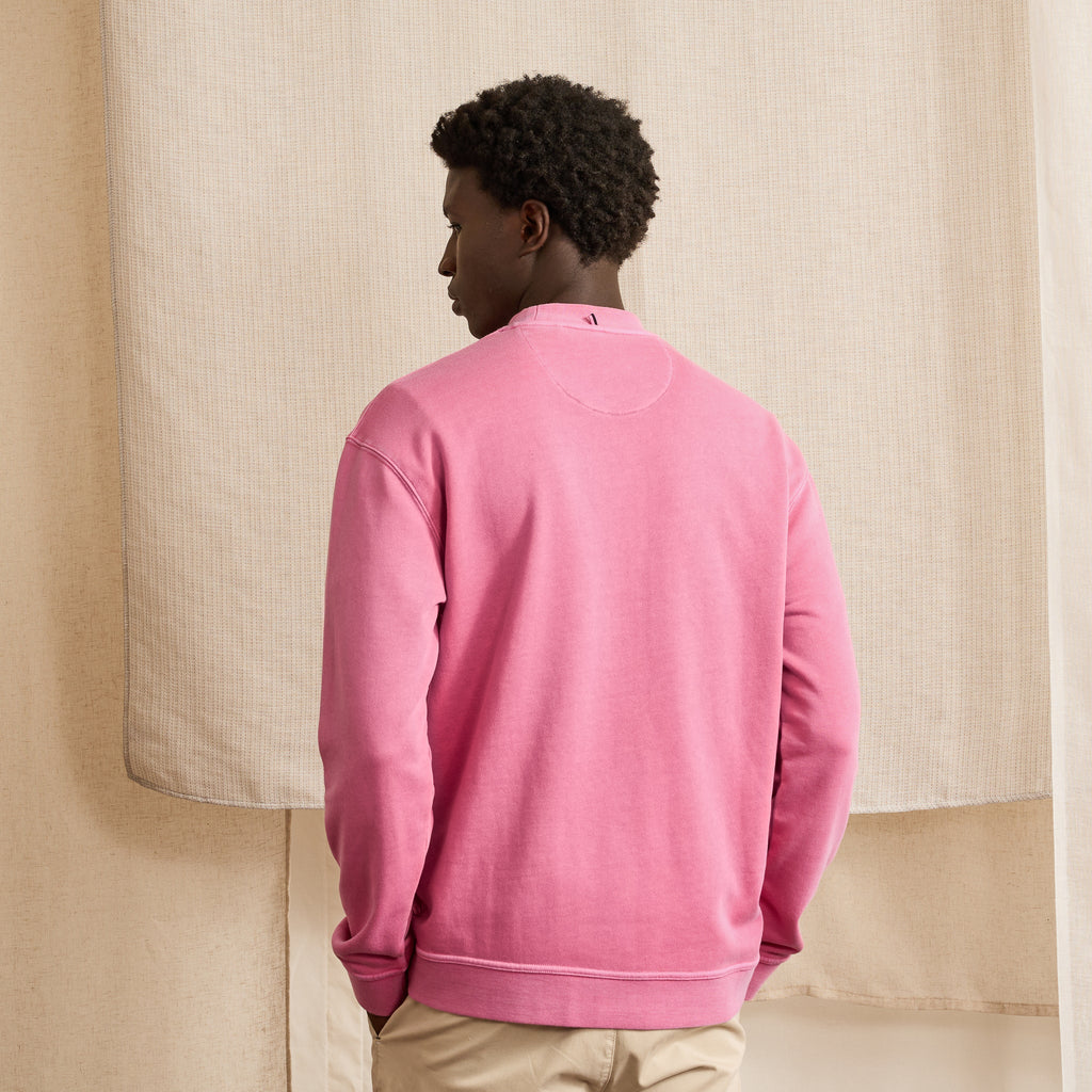 Sudadera Rosa Sweat Fango - Hombre