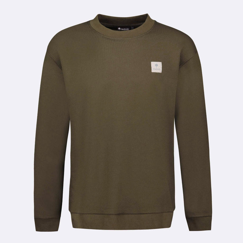 Sweat Marron Foncé Fango - Homme