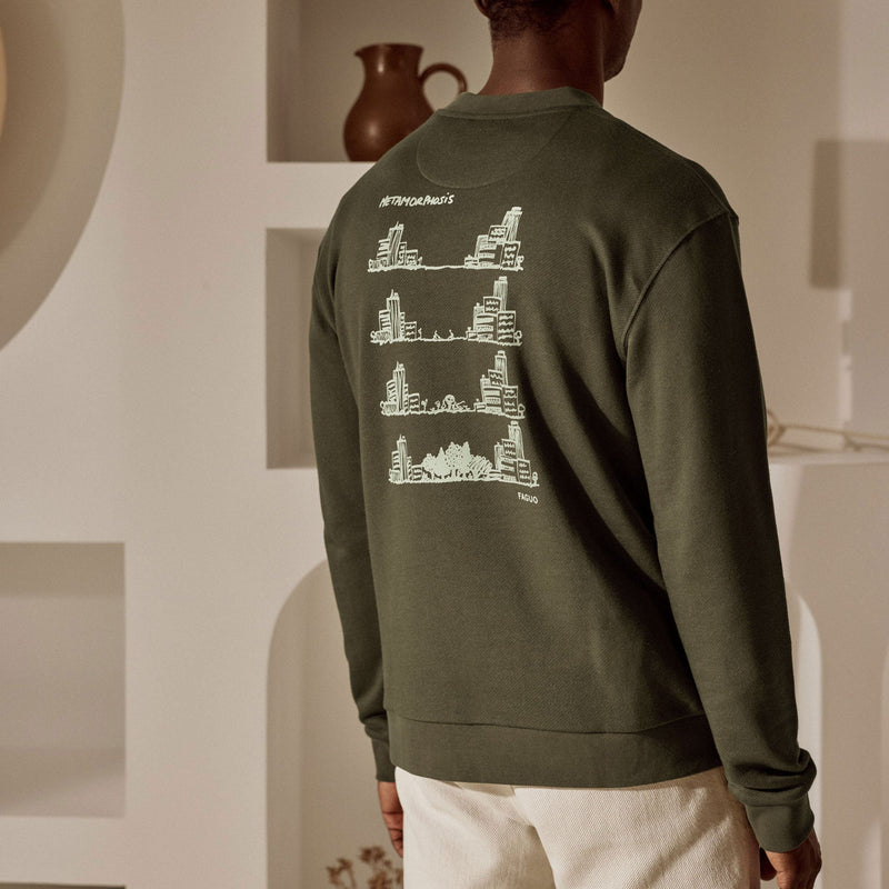 Sweat Marron Foncé Fango - Homme