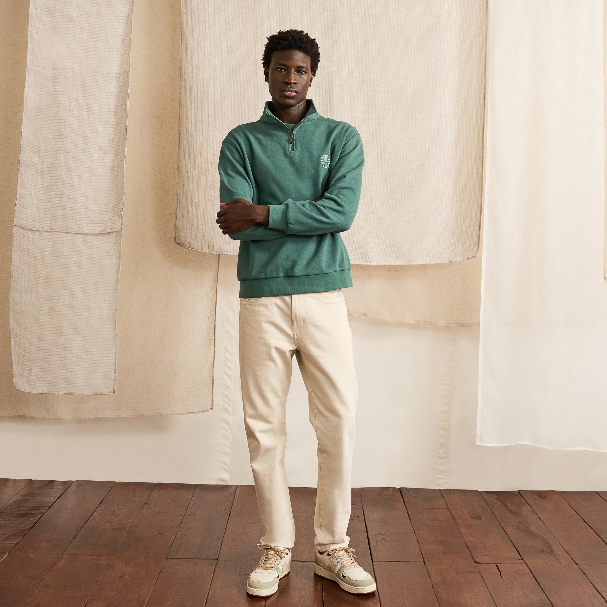 Light Green Amboise Sweatshirt - Men