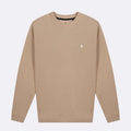 Sweat Col Rond Camel Fango - Homme