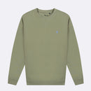 Sweat Col Rond Kaki Fango - Homme