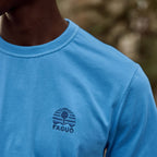 T-Shirt Bleu Azur Lugny - Homme