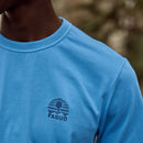 T-Shirt Bleu Azur Lugny - Homme