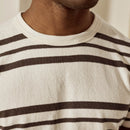 T-Shirt Écru & Marron Lugny - Homme