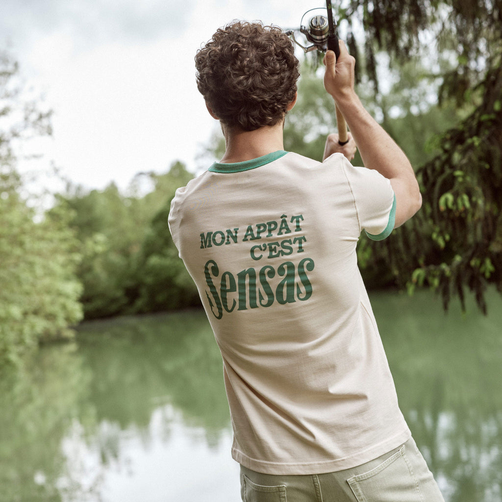 T-Shirt Écru Massoury - Homme